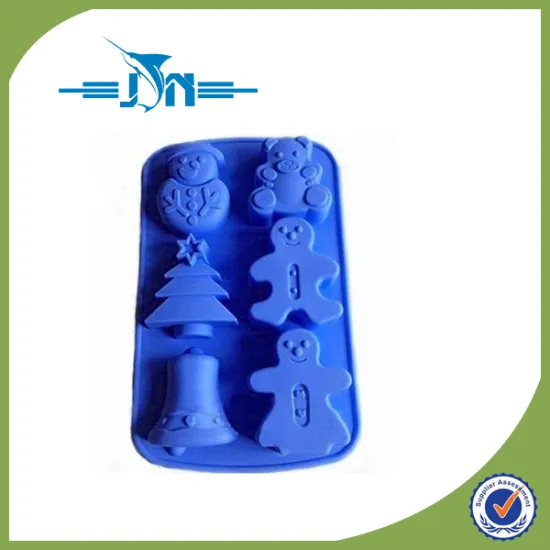 New design best-selling silicone christmas tree cake mold with CE certificate
