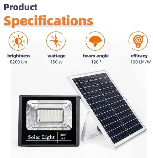 Weatherproof Outdoor LED Solar Flood Light for Patios