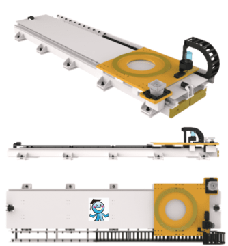 GBS-01-W200: 200kg Payload Robot Guide Rail - CNGBS Robot Track