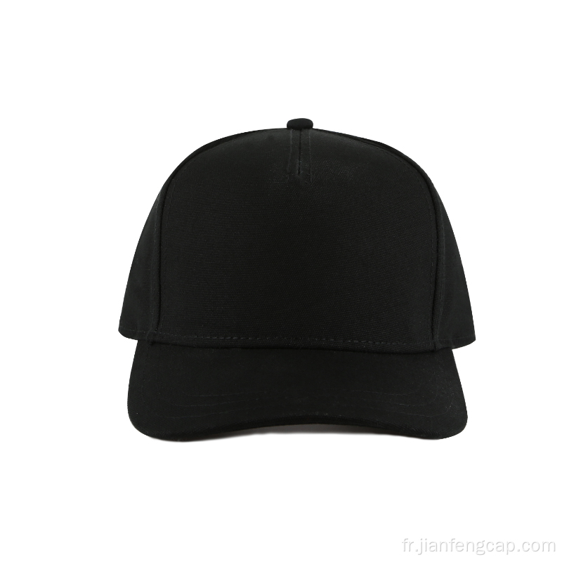 Casquette de baseball vierge en toile brossée 2 * 2