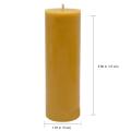 Beeswax Solid Pillar Candles Bulk