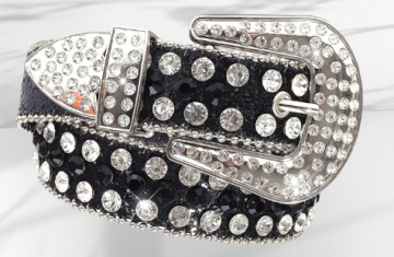 เข็มขัด Rhinestone สำหรับเด็กที่หรูหราสำหรับการสวมใส่ในชีวิตประจำวัน