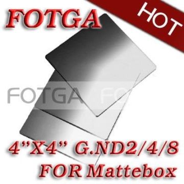 Fotga Dp500 System 4"x4" 101mm Neutral Density Gradual Nd2 Nd4 Nd8 Filter For Matte Box