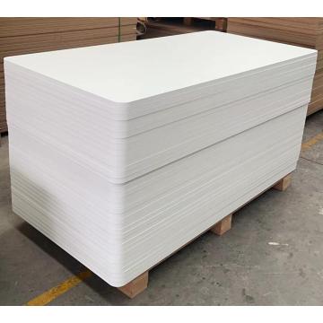 အဖြူရောင်အရောင်နှစ်ဆနှစ်ဖက် Melamine laminated အထပ်သား