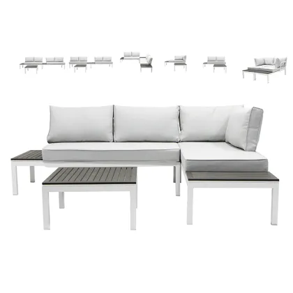 Outdoor Aluminum Patio Furniture: Simple European Style