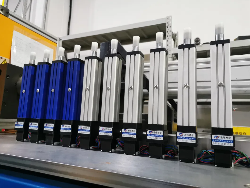 24V 48V DC Mortor Linear прывад Высокаэфектыўнасць электрычнага прывада серыі Tjen