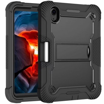 Heavy Duty Rugged Cases for iPad Mini 6 (2021) 8.3 Inch: Shockproof Hybrid Hard Soft Bumper with Kickstand