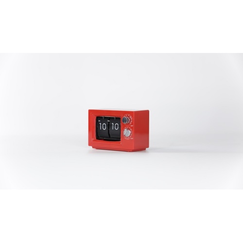 Couleur rouge Mini Mignon d&#39;enfants Horloge de table