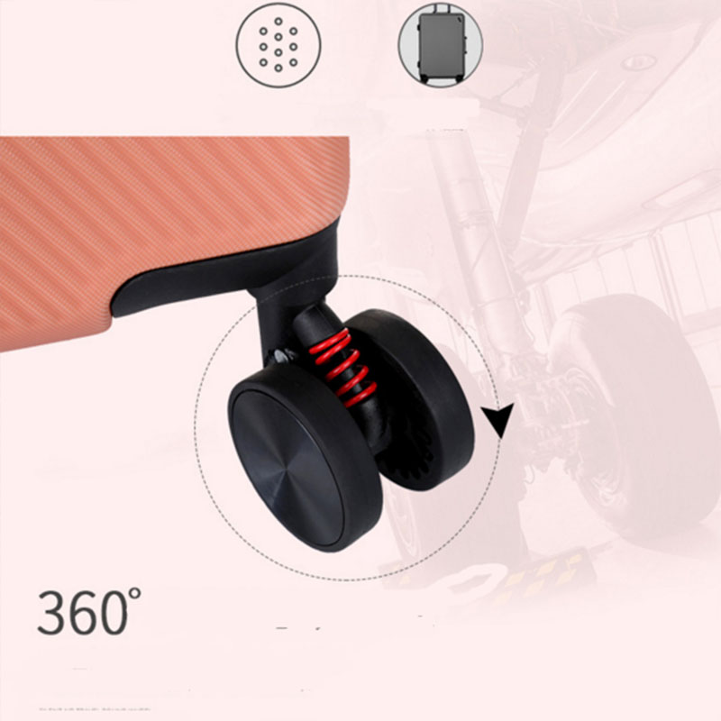 360degree wheel luggage