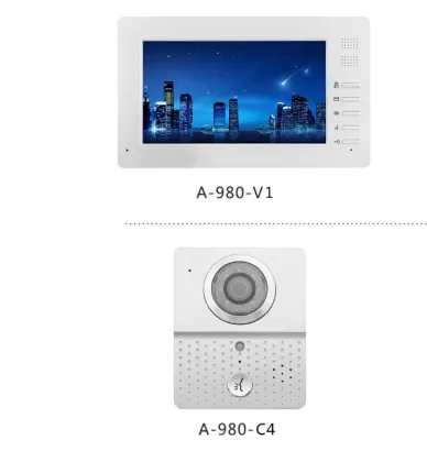 Video Apartment Building Door Bells System