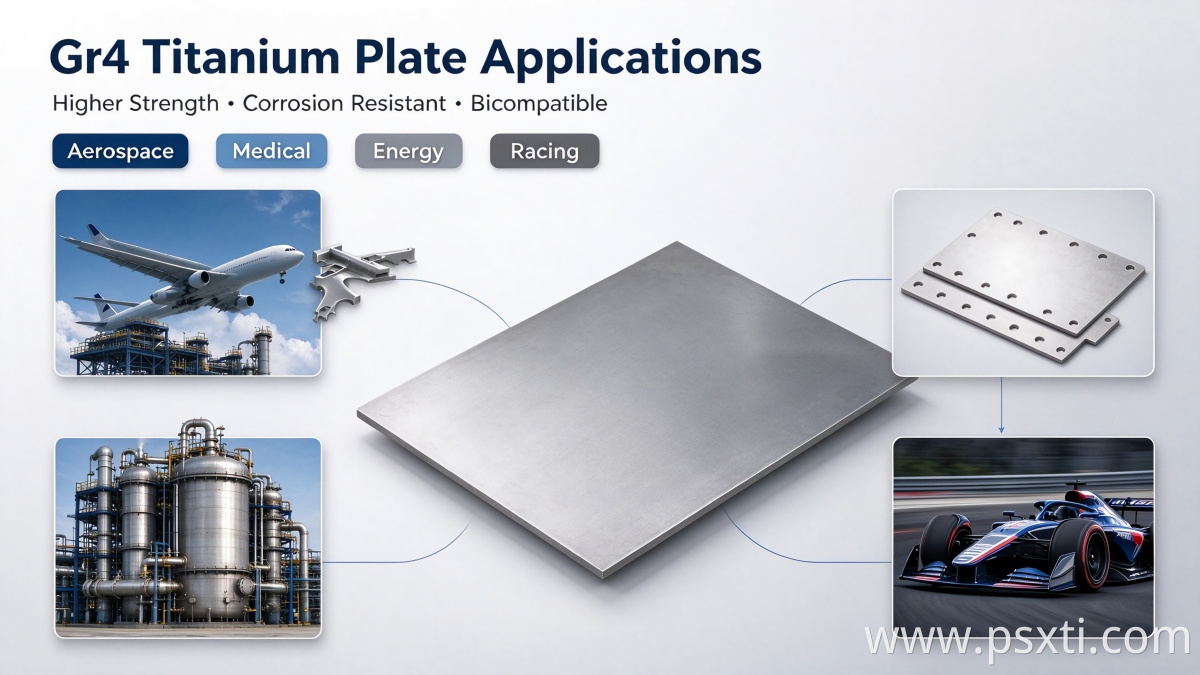 High Grade Gr4 Titanium Sheet for Industrial Use