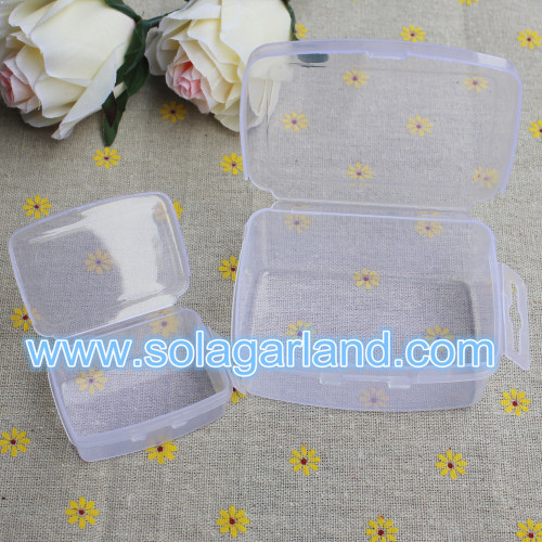 Small Rectangle Plastic Box Clear Plastic Organizer Storage Boxes