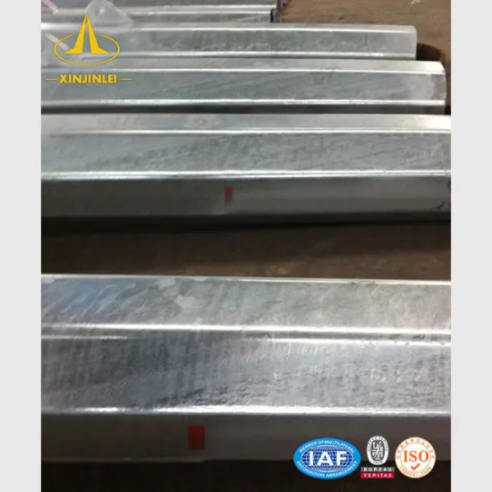 14M Lighting Fixtures Columns With Octagonal Poles