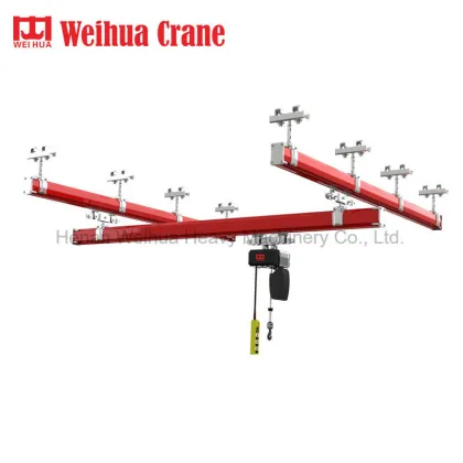 Workstation Bridge Crane Kbk Crane