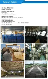 TTS-1158:420PAX ro-ro vessel for sale