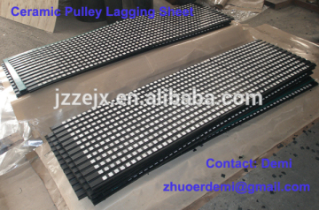 Drive Pulley Re-lagging, Cold Bond Lagging Installation