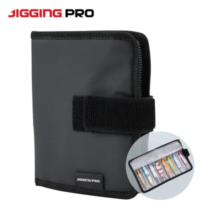 Jiggingpro S M Tackle Fishing Bag Cloth Metal Slow Jig Fishing Lure Carry Bag Fishing Bags for Wholesale
