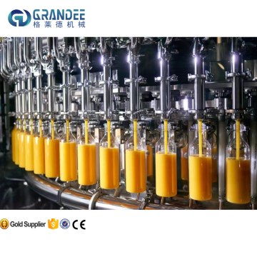 Automatic 500ml Plastic Bottle Sterilized Juice Cold Filling and Packing Machines