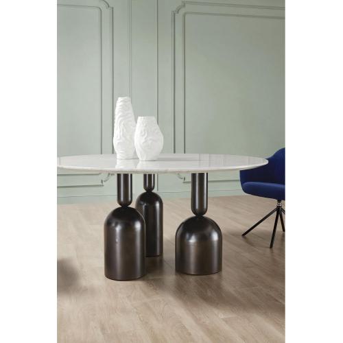 Slate Dining Table Top Notch Modern Quality Fashion Round Dining Table Supplier