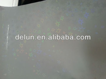3D Cold Lamination Film Star pattern