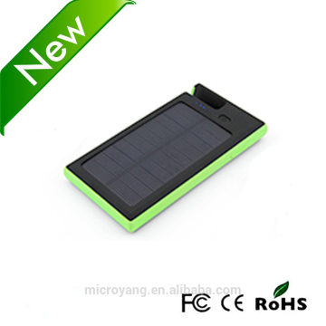 2016 External Battery New 2 usb ports Solar Power Bank 12000mah for xiaomi
