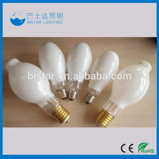International size High Pressure Mercury Lamp 125w 175w 250w 300w 400w 1000w