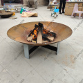 Natural Wood burning Fire pit Bowl