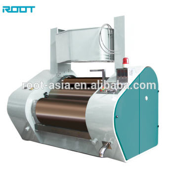 High viscosity pigment production three roller mill