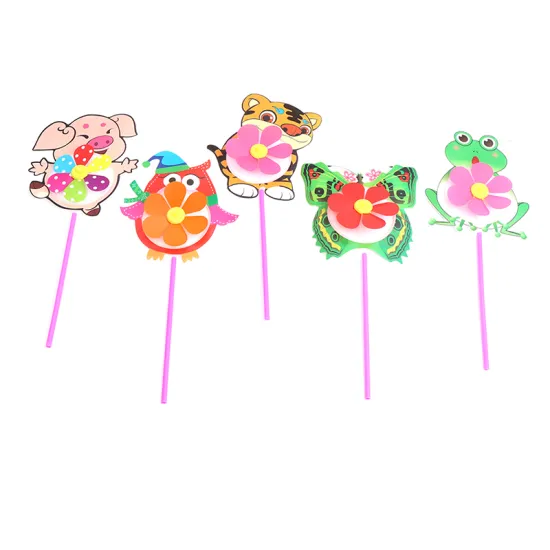 Colorful 3D Lovely Handmade Wind Spinner Windmill Toys For Baby Insect Decoration Garden Yard Outdoor Classic Toy Kids