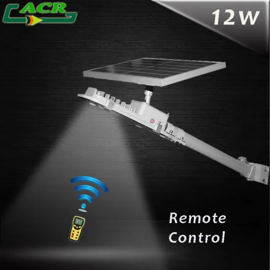 2017 New Arrival DC12V Separate Solar Street Light solar garden light 12W