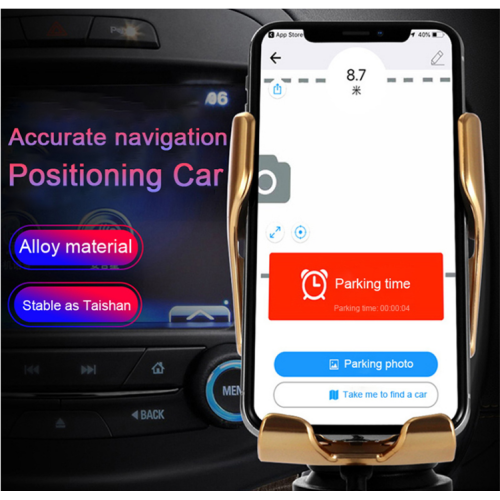 Draadloze oplader Car Charging Compatibel voor telefoon