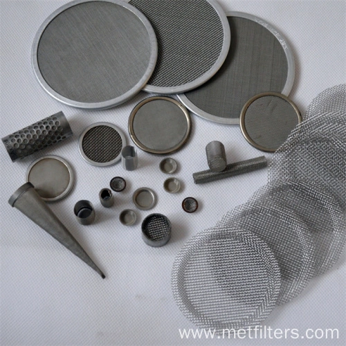 Stainless steel filter mesh metal rimmed ring disc China Manufacturer