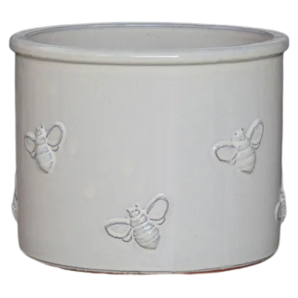 Ceramic Frost Resistant Many Bee Pot