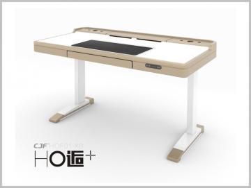 Luxury Home office height adjustable standing desk with steel legs