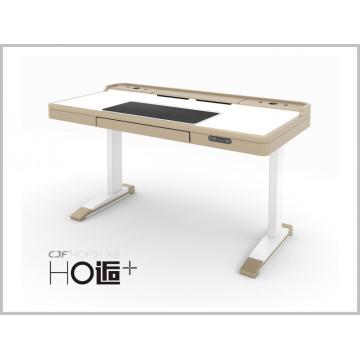 Luxury Home office height adjustable standing desk with steel legs