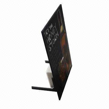 EL Desk Stand with 100-240 or 12V Battery Input, Various Designs, Colors Available