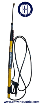 12 ft 3200 PSI Pressure Washer Telescoping Wand Assembly 3/8" Inlet 1/4" Outlet