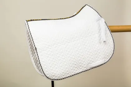 Horse quilted cloth saddle pad