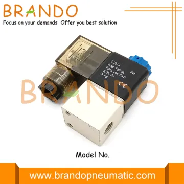 2/2 Way 1/8'' 2V025-06 Pneumatic Control Solenoid Valve