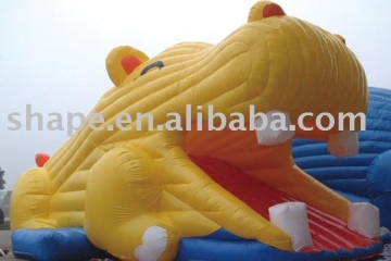 inflatable hippo