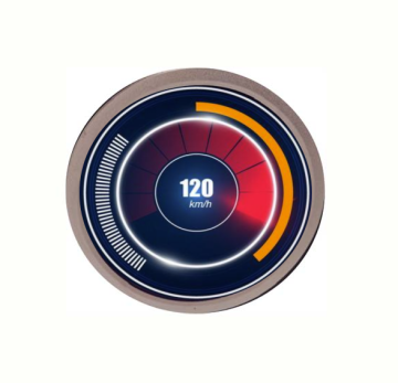 2.1 Inch Circular LCD Screen with Capacitive Touch Display