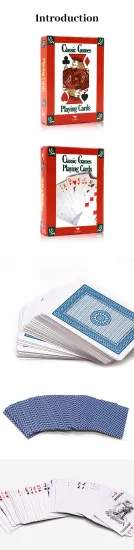 paper 54pcs poker playing cards game