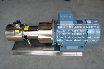 stainless steel inline homogenizer