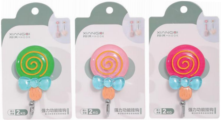 Cute Wall Hook Decorative Traceless Sticky Hooks