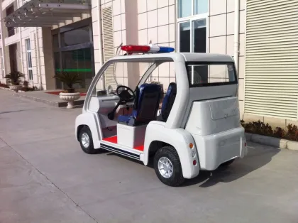 48v Pure Electric Car Electric Patrol Car With Curtis Controller