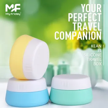 Convenient custom logo food grade silicone containers small jar