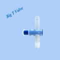 Medical urine bag spare parts drain Cross Valve