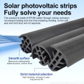 Sello impermeable con potencia fotovoltaica EPDM en forma de T