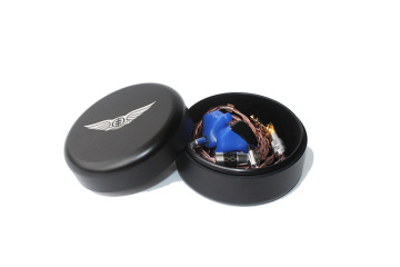 Aluminum case for custom inears earphone