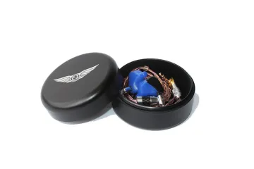 Aluminum case for custom inears earphone